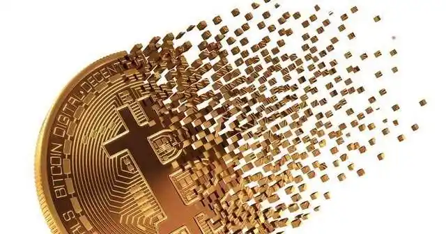 A state-of-the-art cryptocurrency mining farm featuring rows of mining rigs