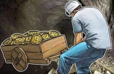 A large-scale mining farm with rows of miners