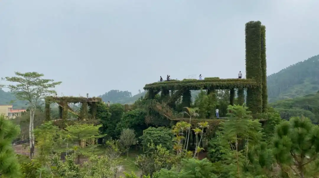 A secure mining farm protected by network segmentation, like a castle with internal walls.
